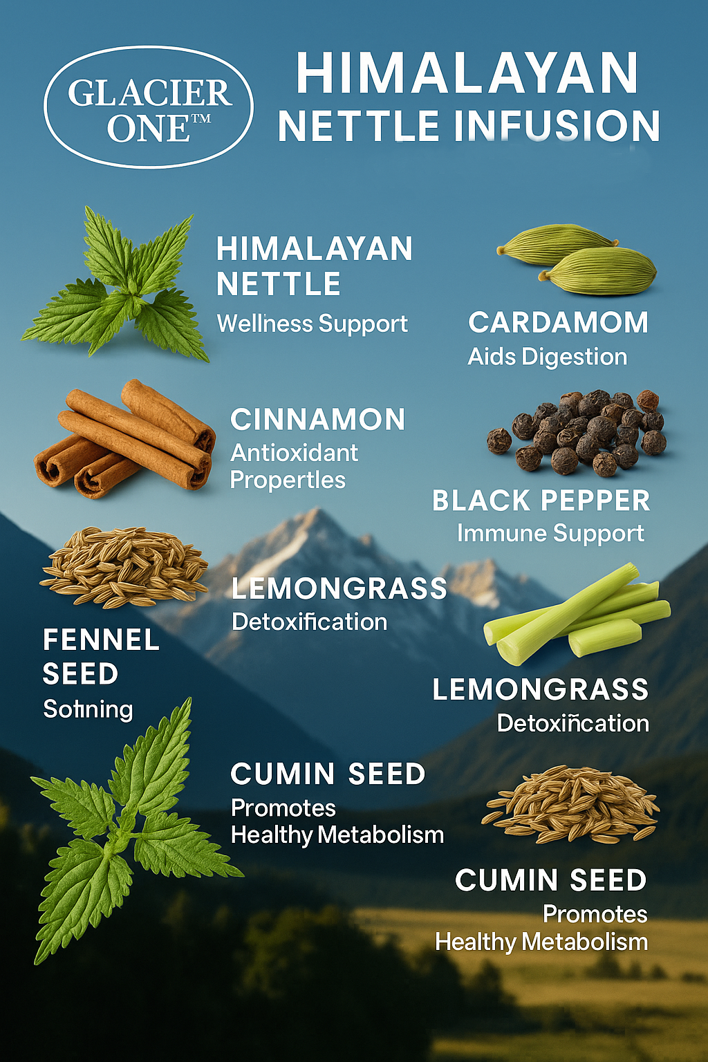 Glacier One Total Care Herbal Tea