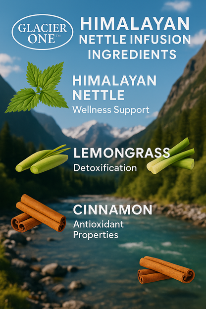 Glacier One Immunity Boosting Herbal Tea( Strengthens, immunity Boost, energy & detoxifies naturally )