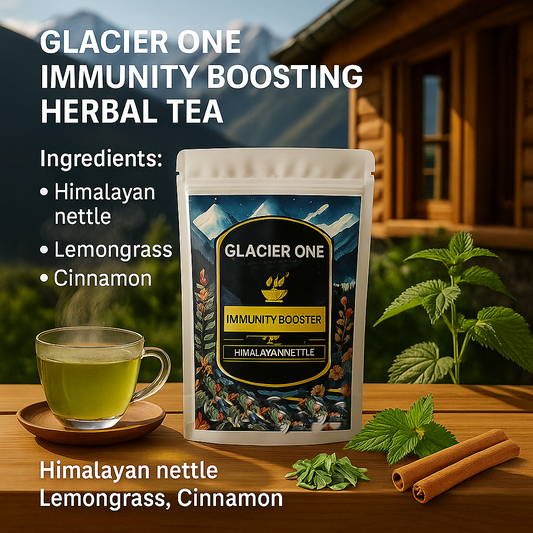 Glacier One Immunity Boosting Herbal Tea( Strengthens, immunity Boost, energy & detoxifies naturally )