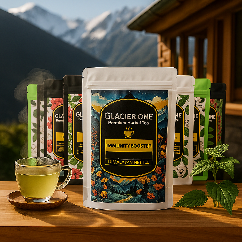 Glacier One Immunity Boosting Herbal Tea( Strengthens, immunity Boost, energy & detoxifies naturally )