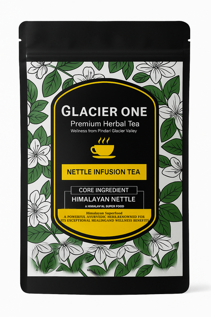 Glacier One Nettle Infusion Tea(Refreshing & Caffeine free herbal infusion )