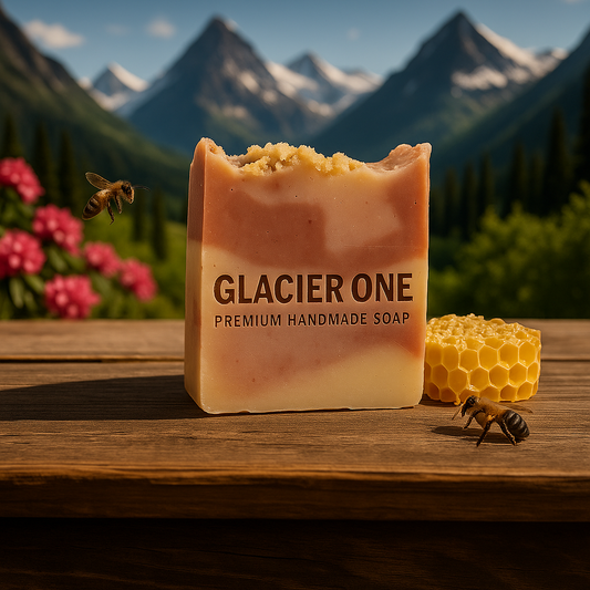 Glacier One Himalayan Honey Glow soap (Refreshing & Cooling effect, Hydration Boost, Revive ))